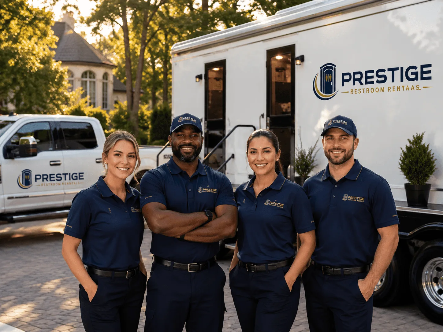 Trusted Luxury Portable Restrooms company in Corunna, MI